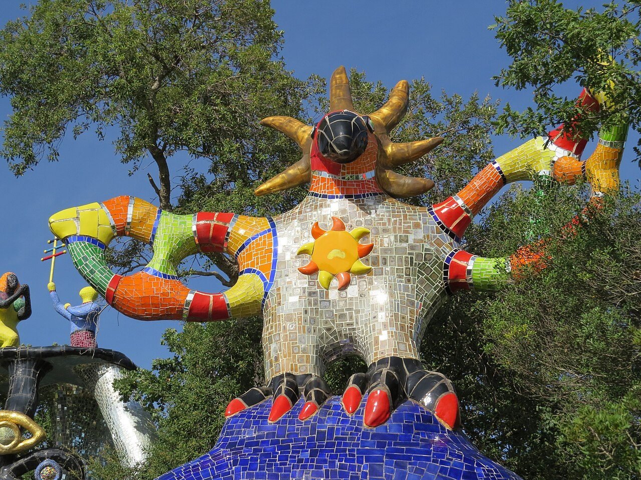 Le sculture del Giardino dei Tarocchi